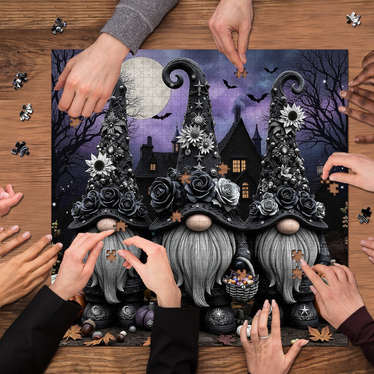 The Candy Gnomes Jigsaw Puzzle 1000 Pieces