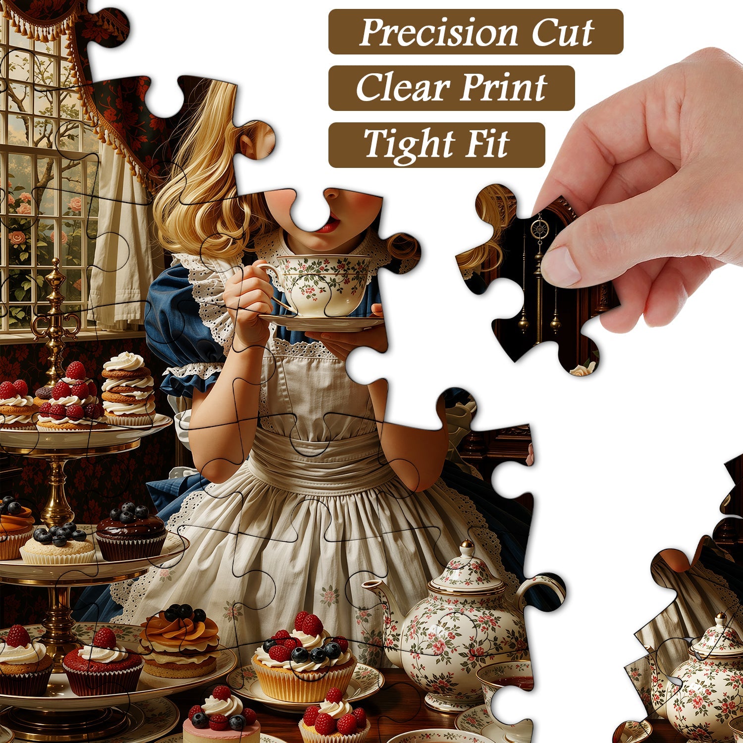 Fancy Tea Party Jigsaw Puzzle 1000 Piece