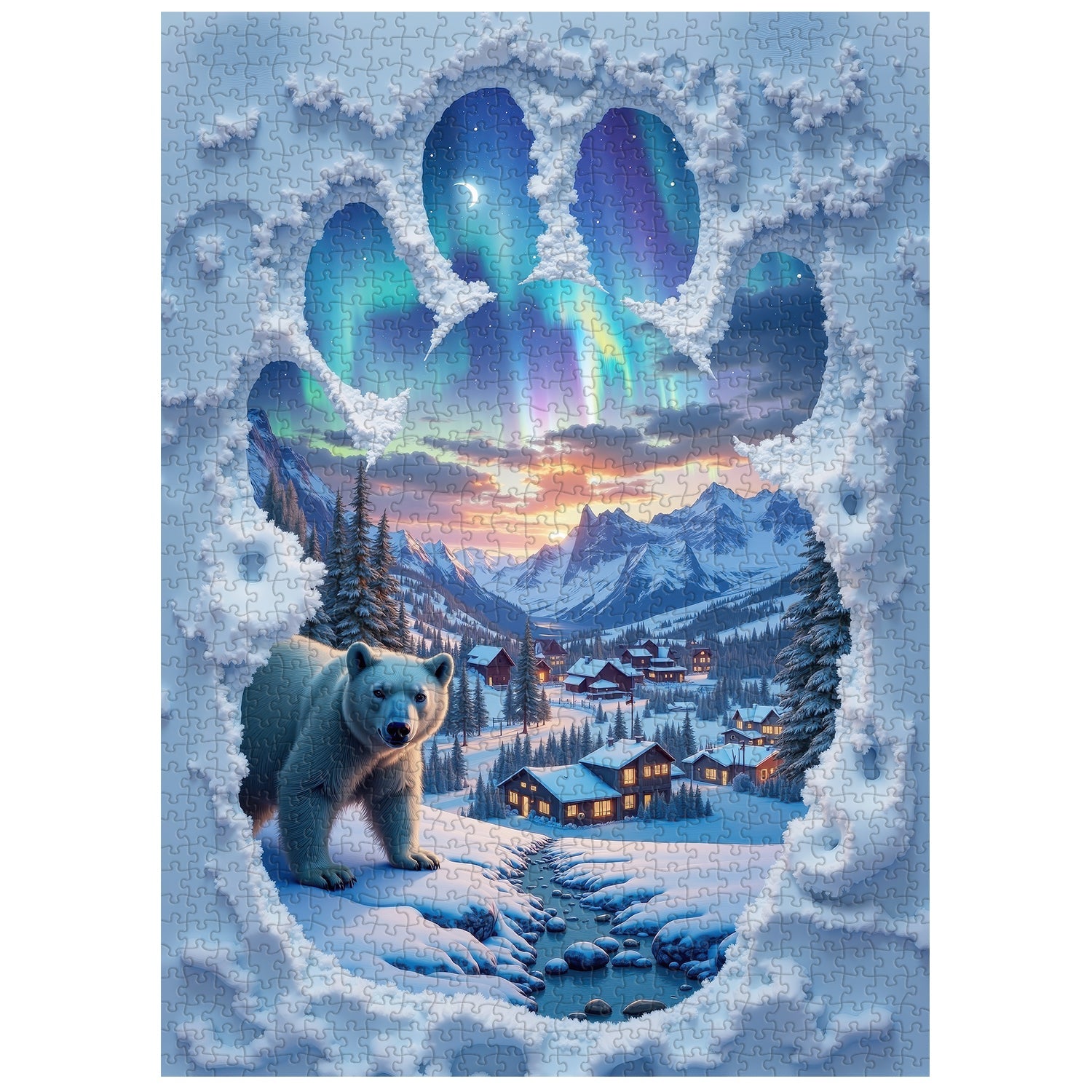 Aurora Guardian Jigsaw Puzzle 1000 Pieces