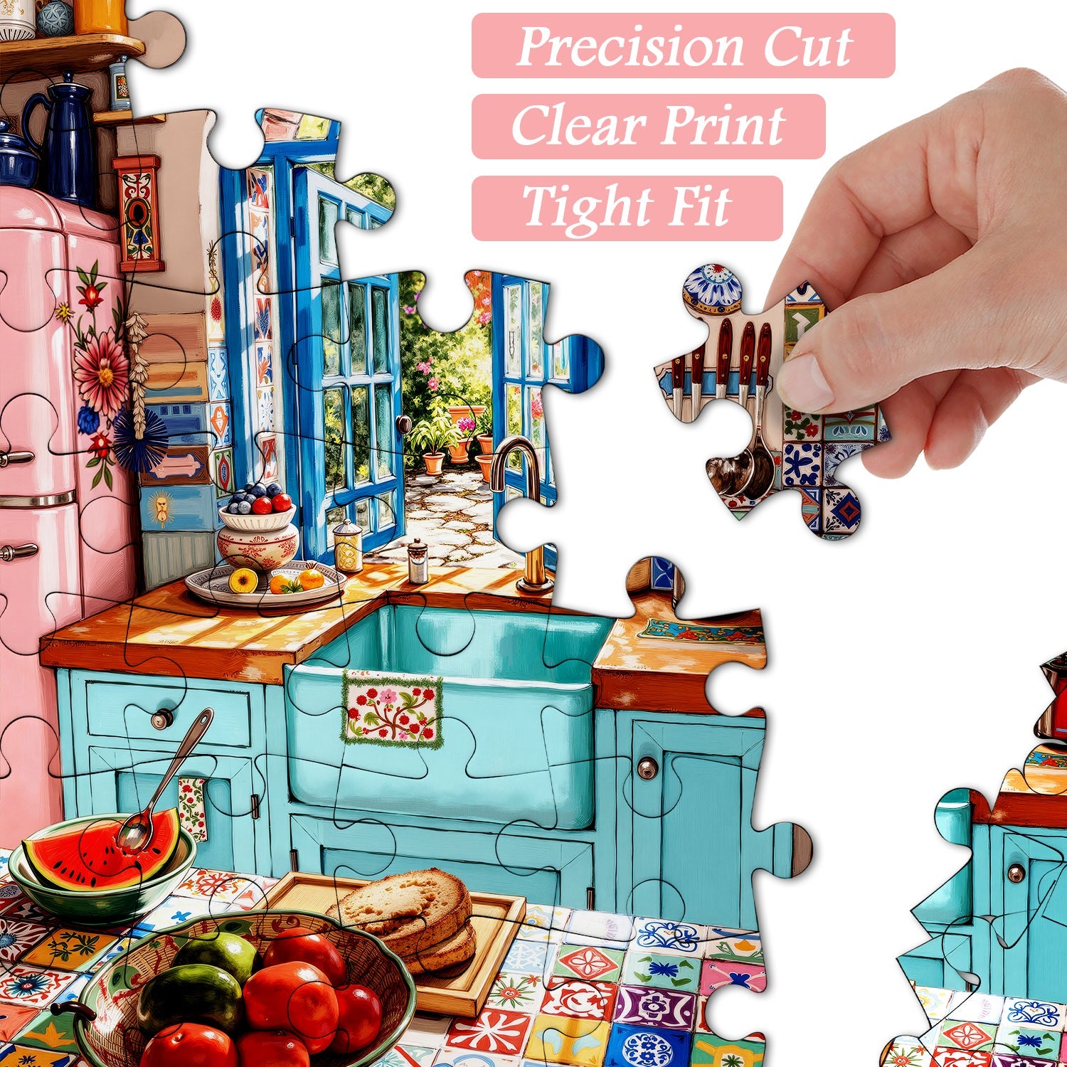 Mediterranean Morning  Jigsaw Puzzle 1000 Piece