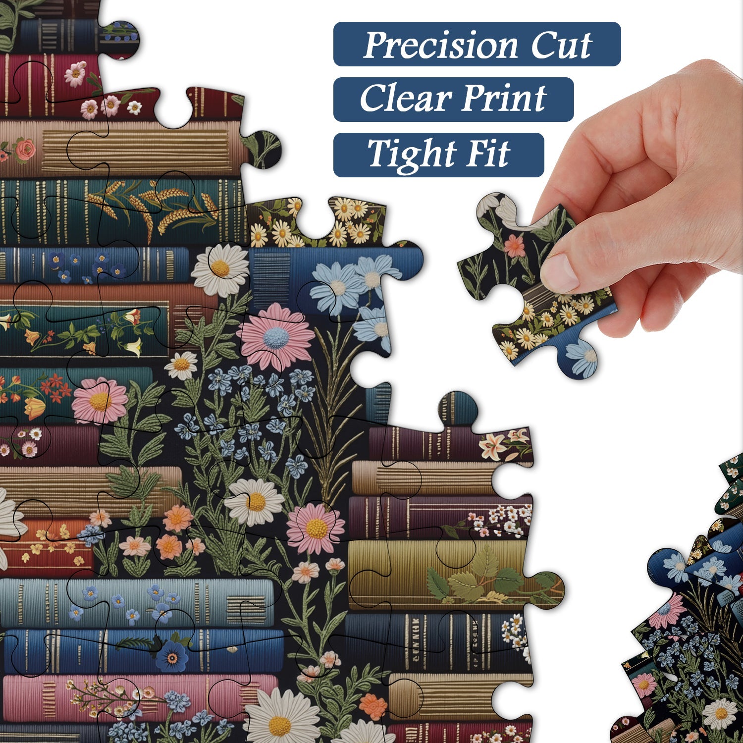Floral Library Jigsaw Puzzle 1000 Pieces