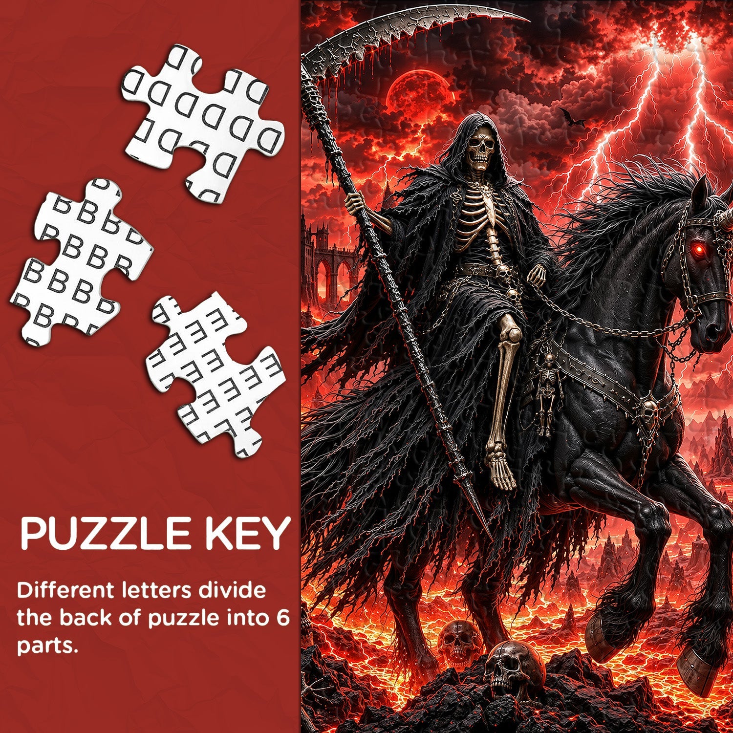 Hell Rider Jigsaw Puzzle 1000 Piece