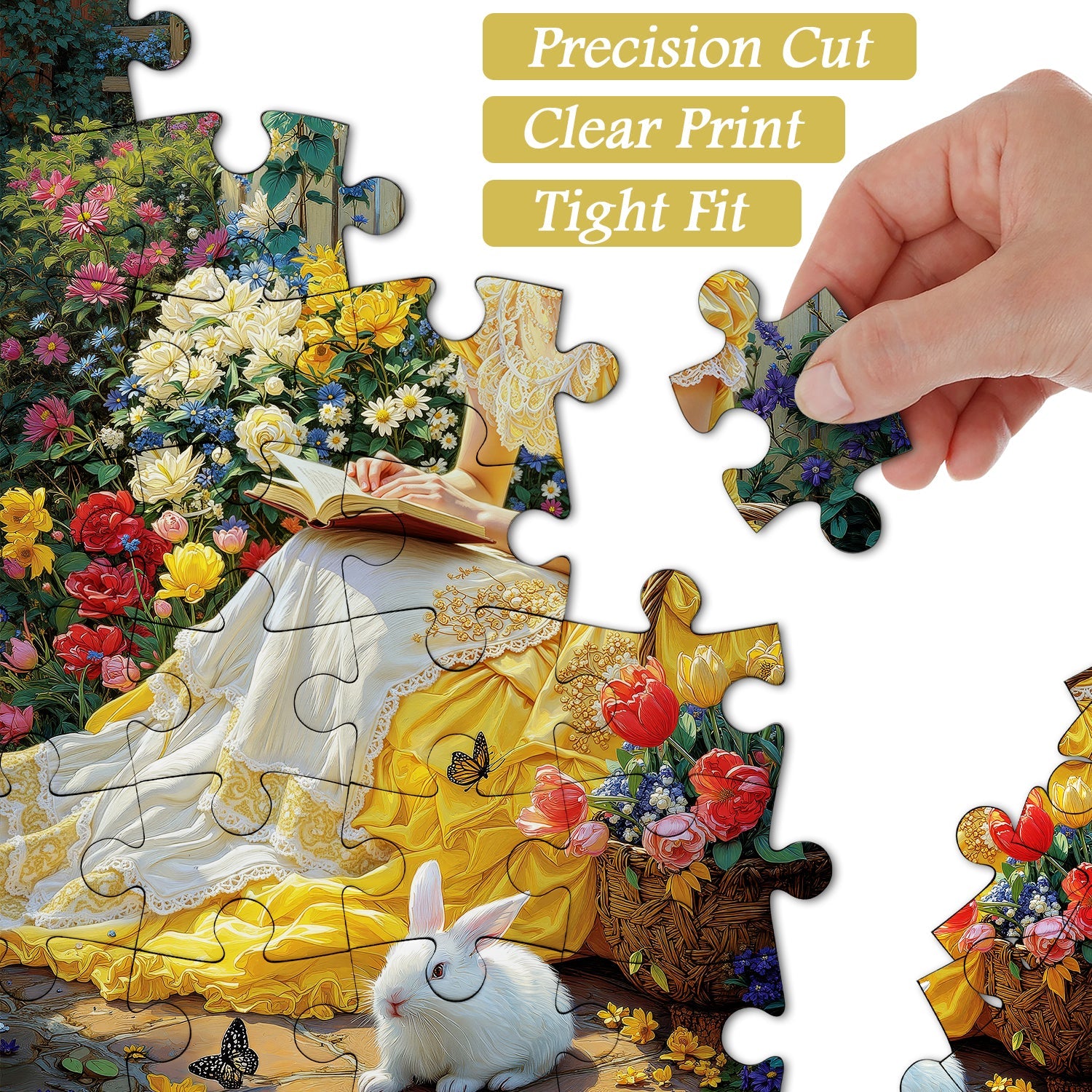 Maiden’s Garden Read Jigsaw Puzzle 1000 Pieces