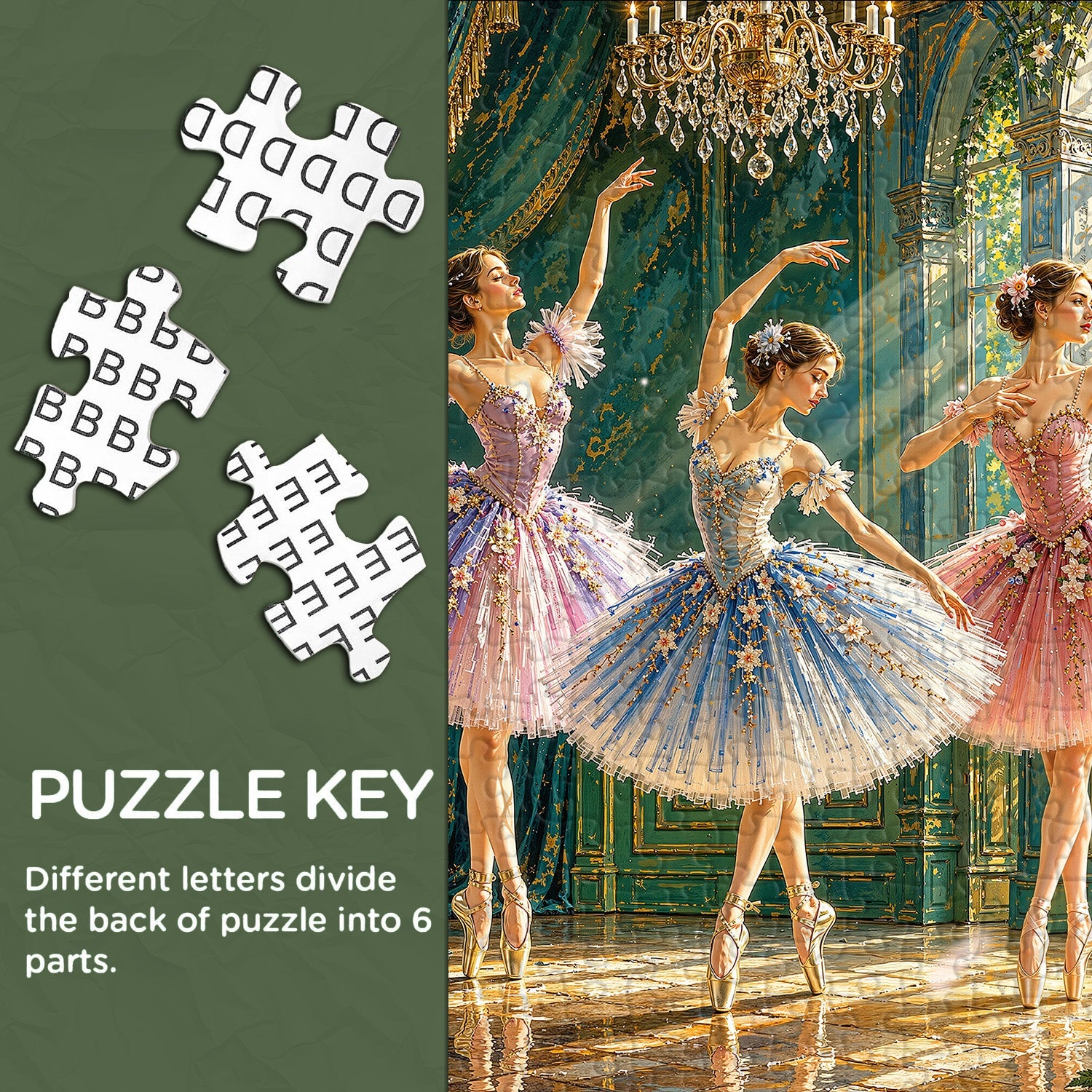 Ballet Glow Jigsaw Puzzle 1000 Piece