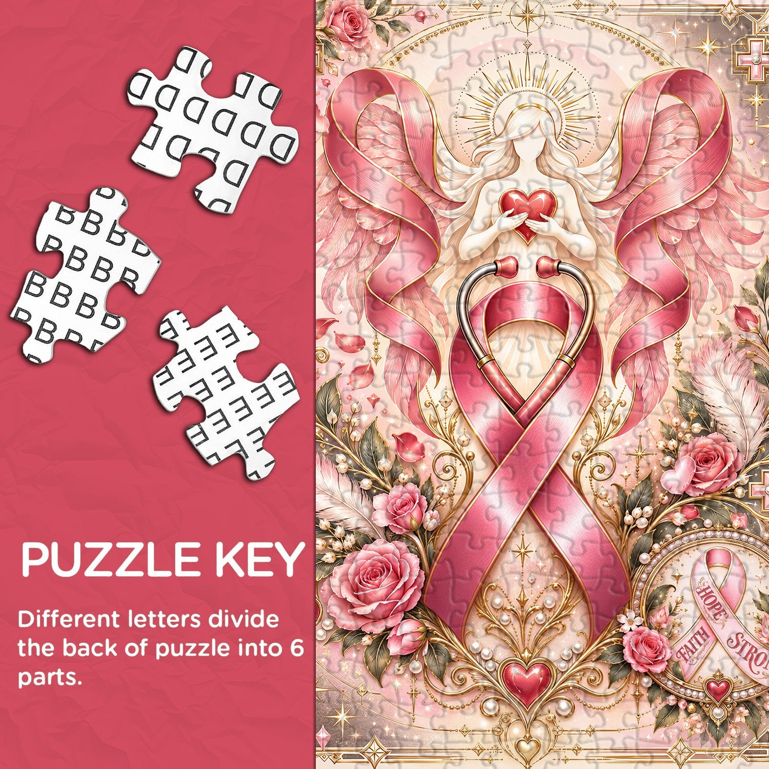 Angel’s Healing Ribbon Jigsaw Puzzle 1000 Piece