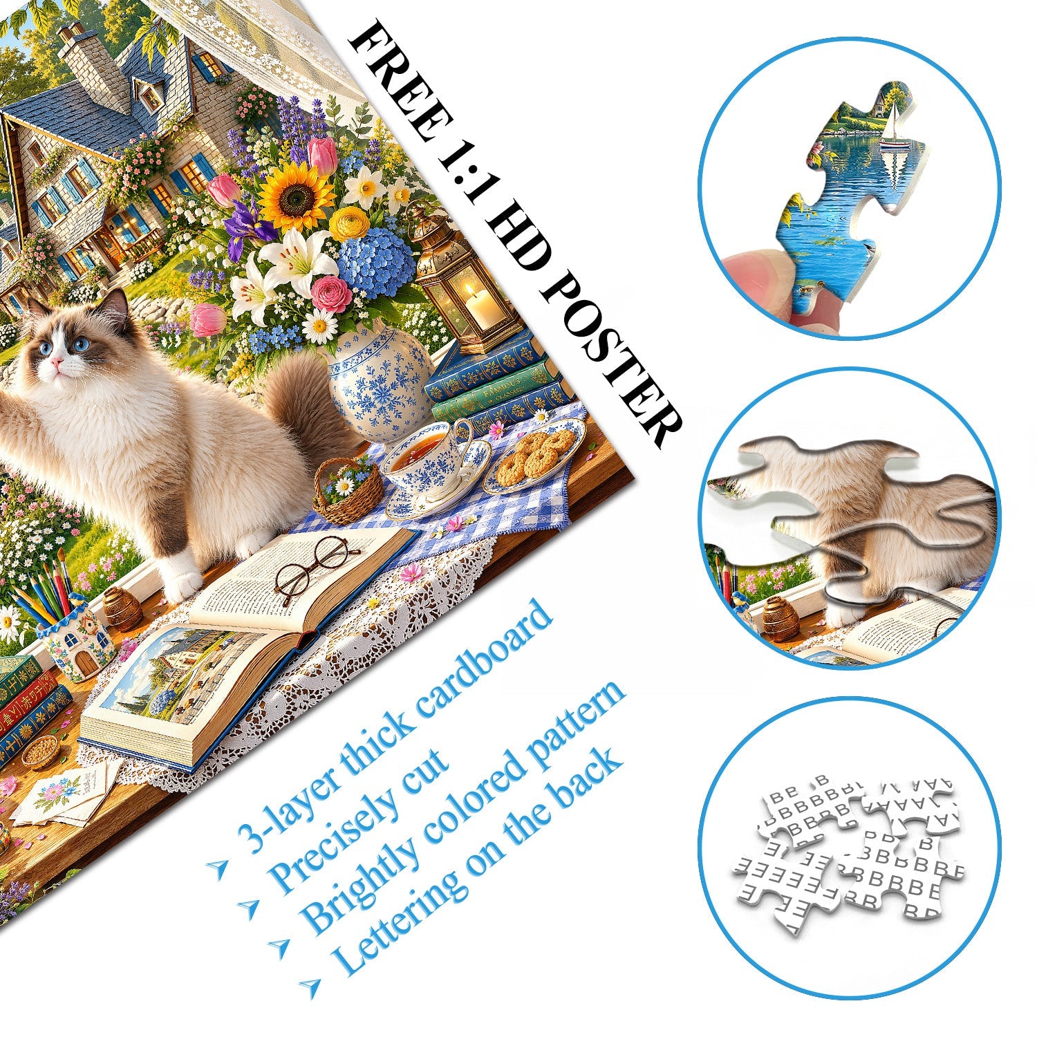 Window Wonderland Jigsaw Puzzle 1000 Piece