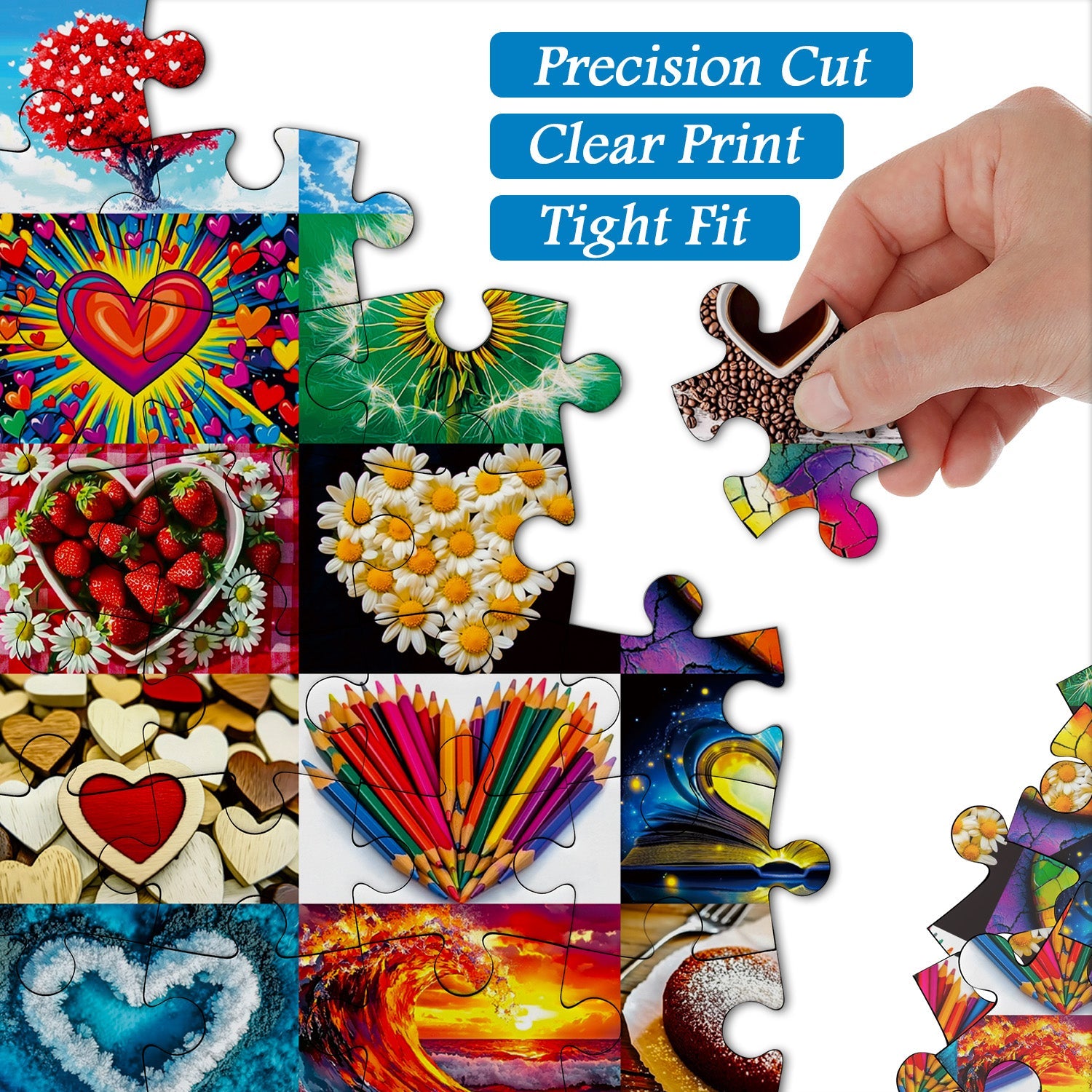 Love's Kaleidoscope Jigsaw Puzzle 1000 Pieces