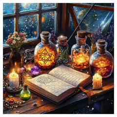 Puzzle de nuit sorcier - 1000 pièces