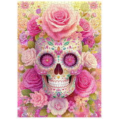Rose Skull Dream Jigsaw Puzzle 1000 Pieces
