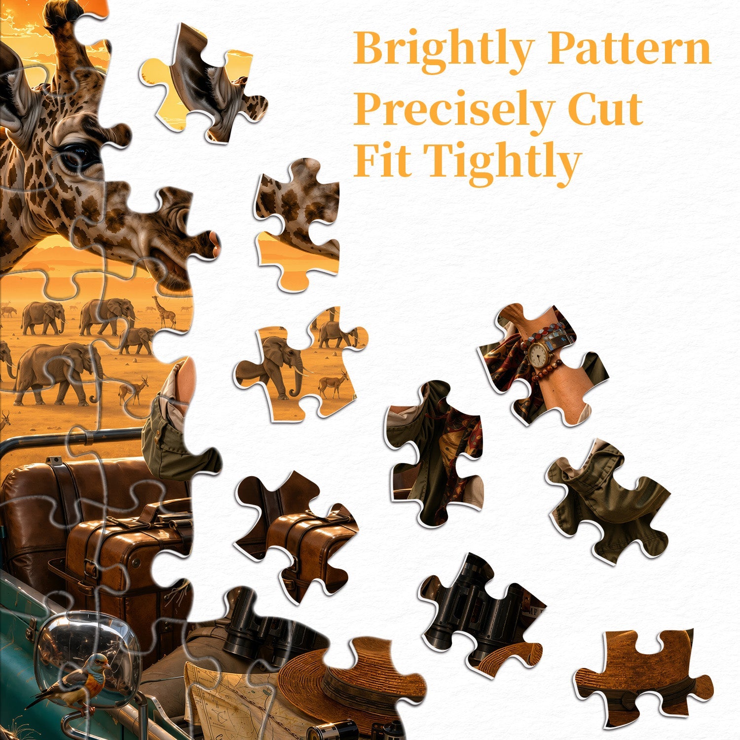 Grandma's African Trip Jigsaw Puzzle 1000 Pieces