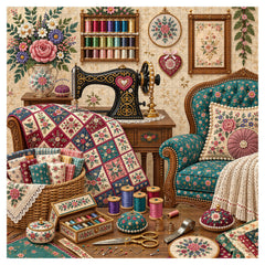 Stitched Memories Jigsaw Puzzle 1000 Piece