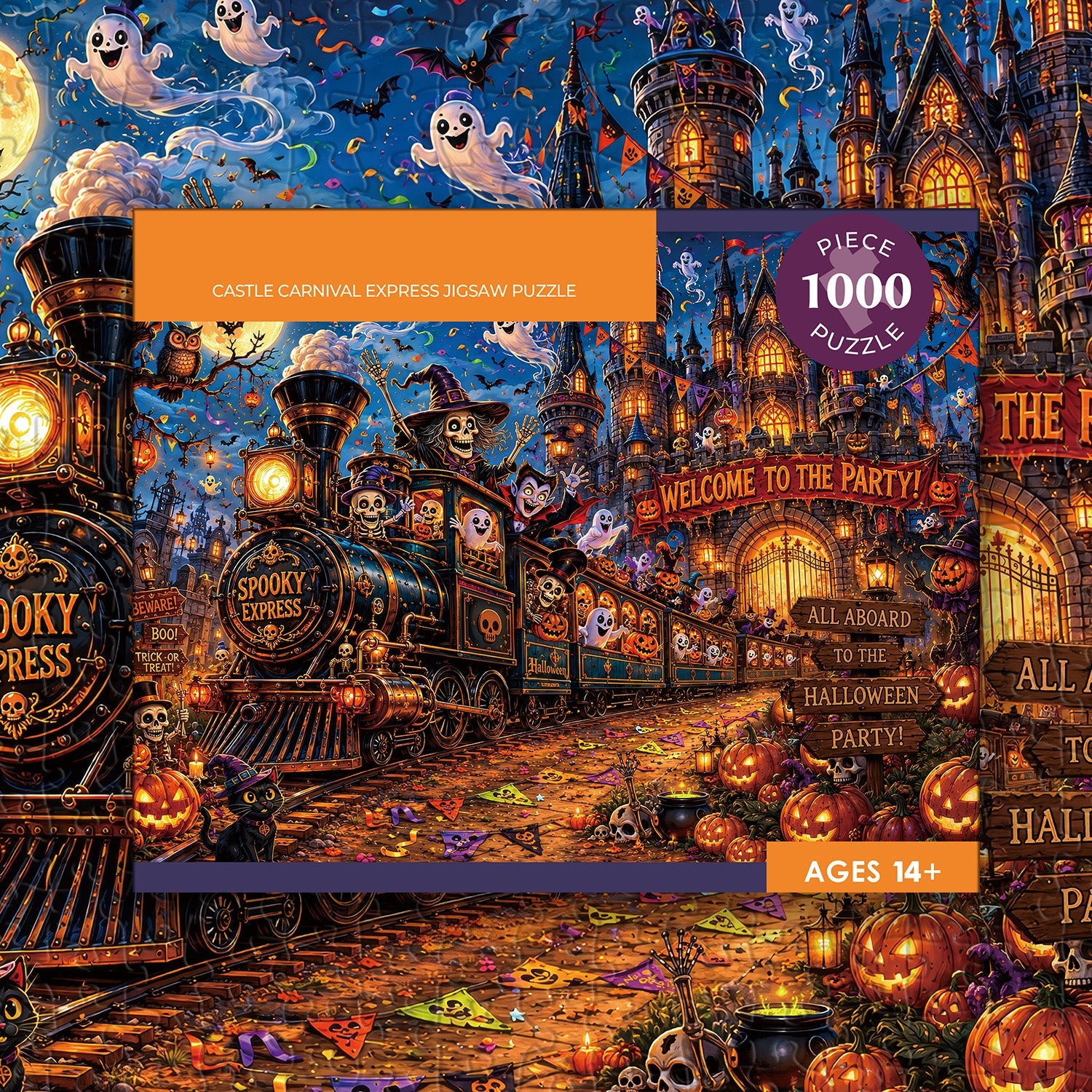 Castle Carnival Express Jigsaw Puzzle 1000 Piece