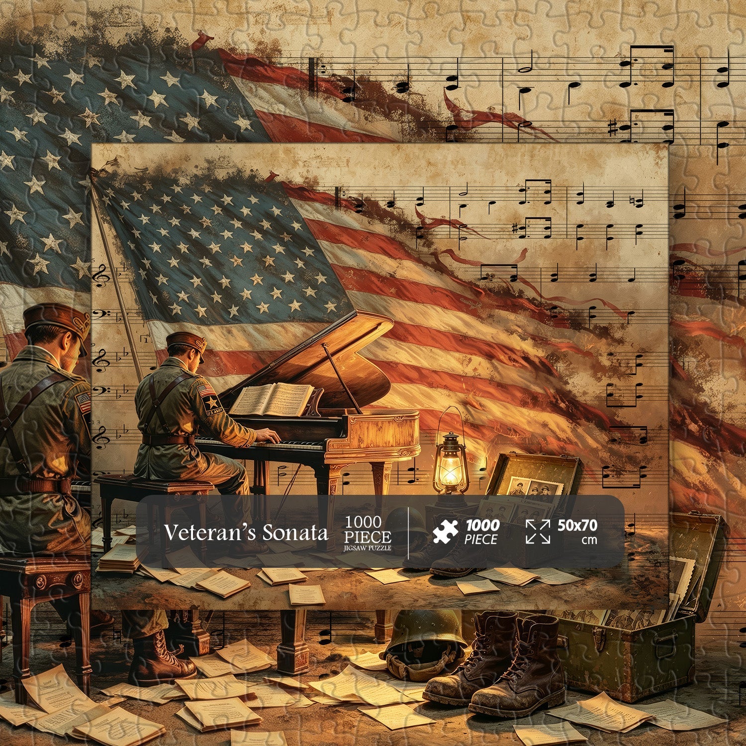 Veteran’s Sonata Jigsaw Puzzle 1000 Pieces