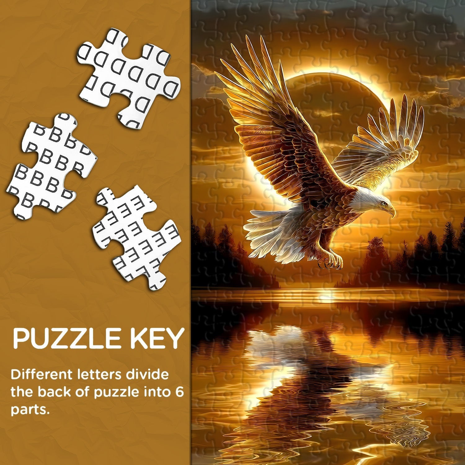 Solar Eagle Jigsaw Puzzle 1000 Pieces