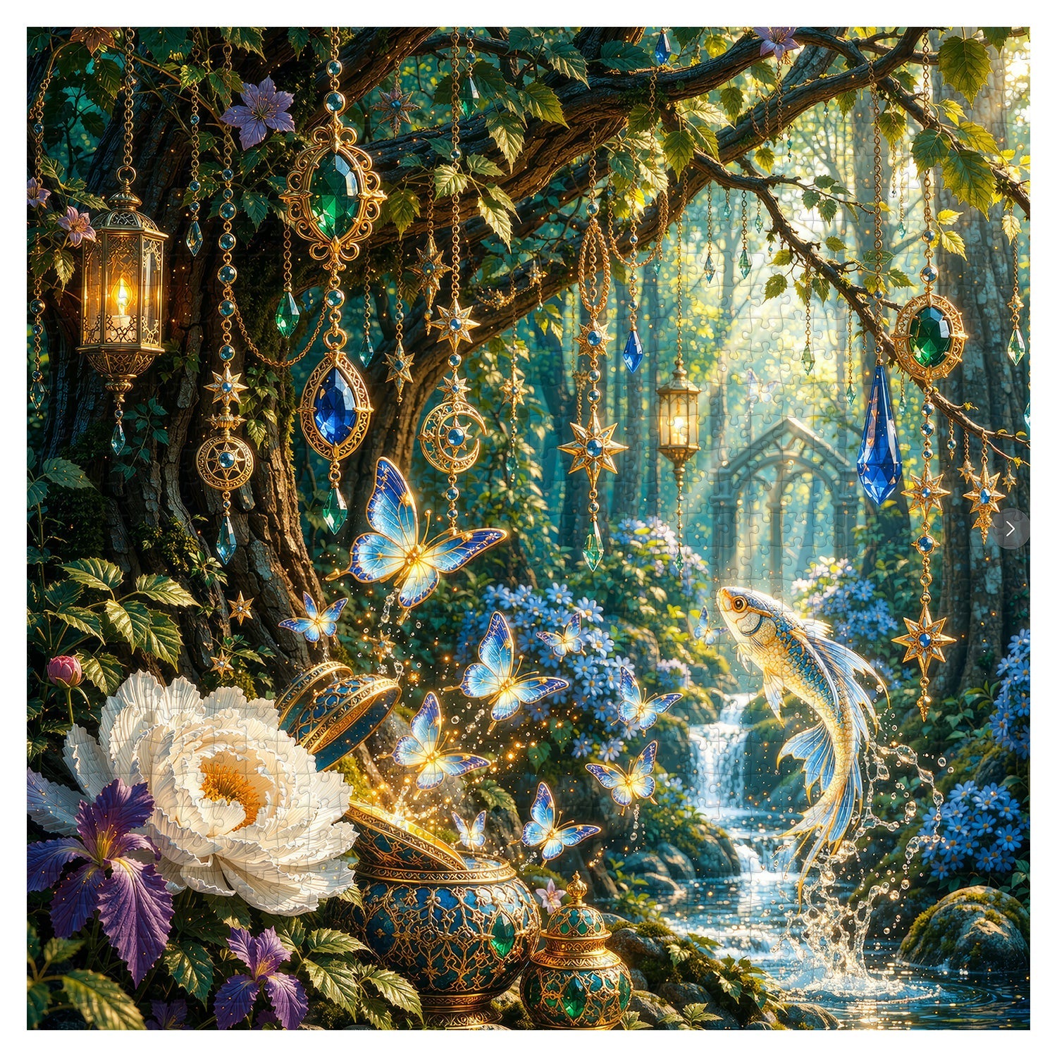 Glimmering Reverie Jigsaw  Puzzle 1000 Piece