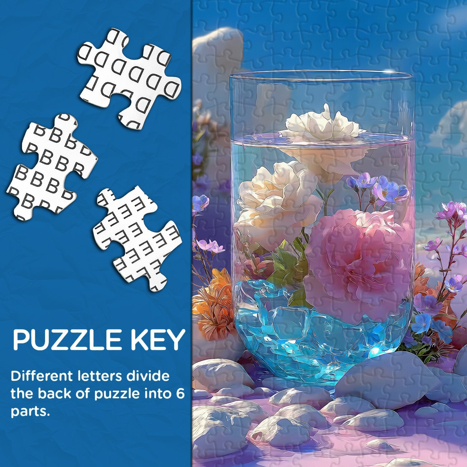 Flower Realm Jigsaw Puzzle 1000 Piece
