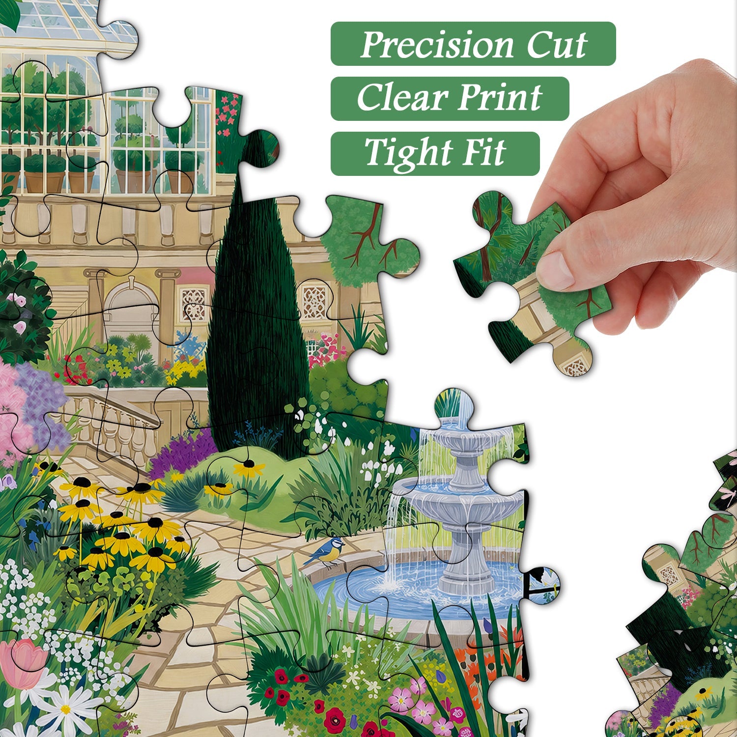Secret Garden Retreat Jigsaw Puzzle 1000 Piece