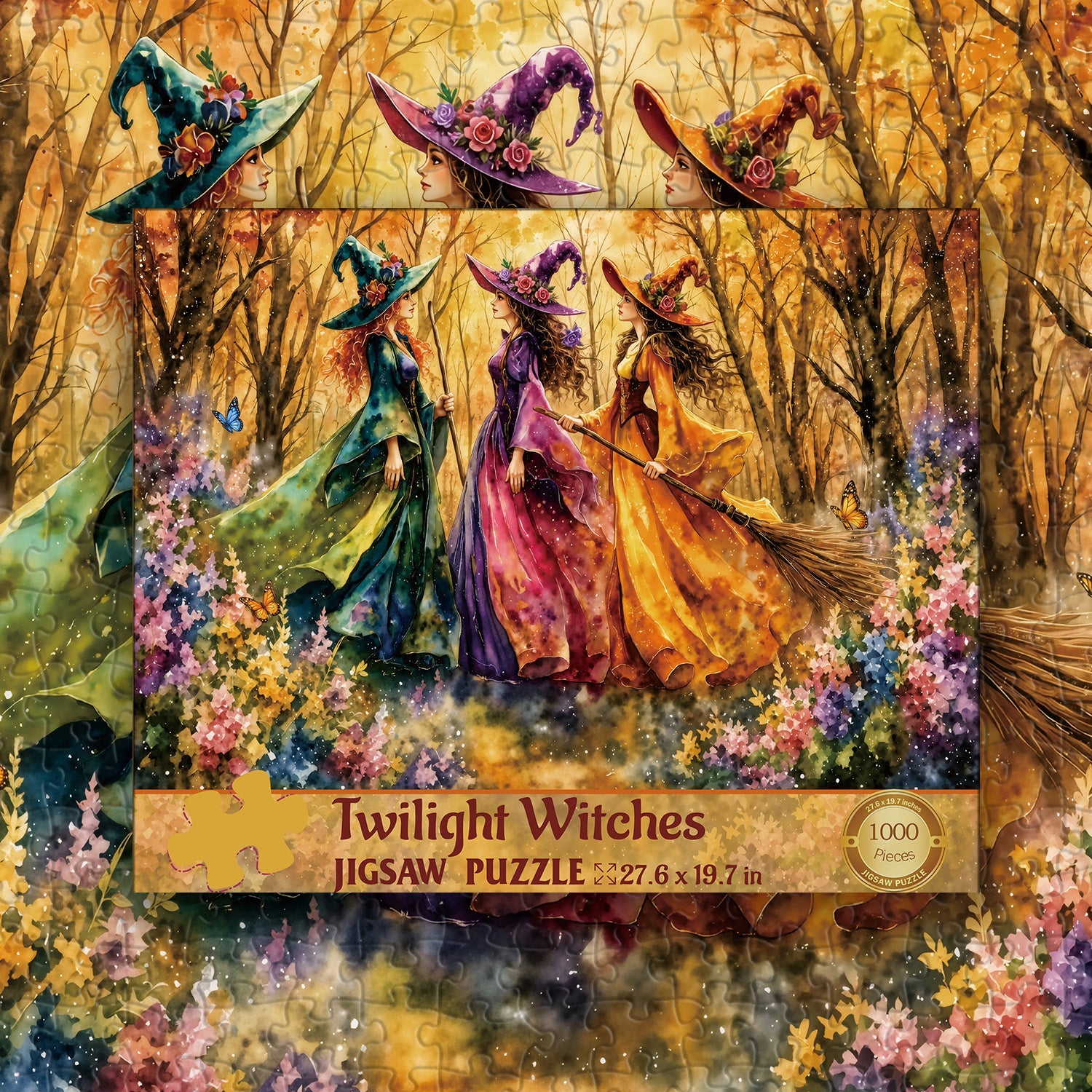 Twilight Witches Jigsaw Puzzle 1000 Pieces