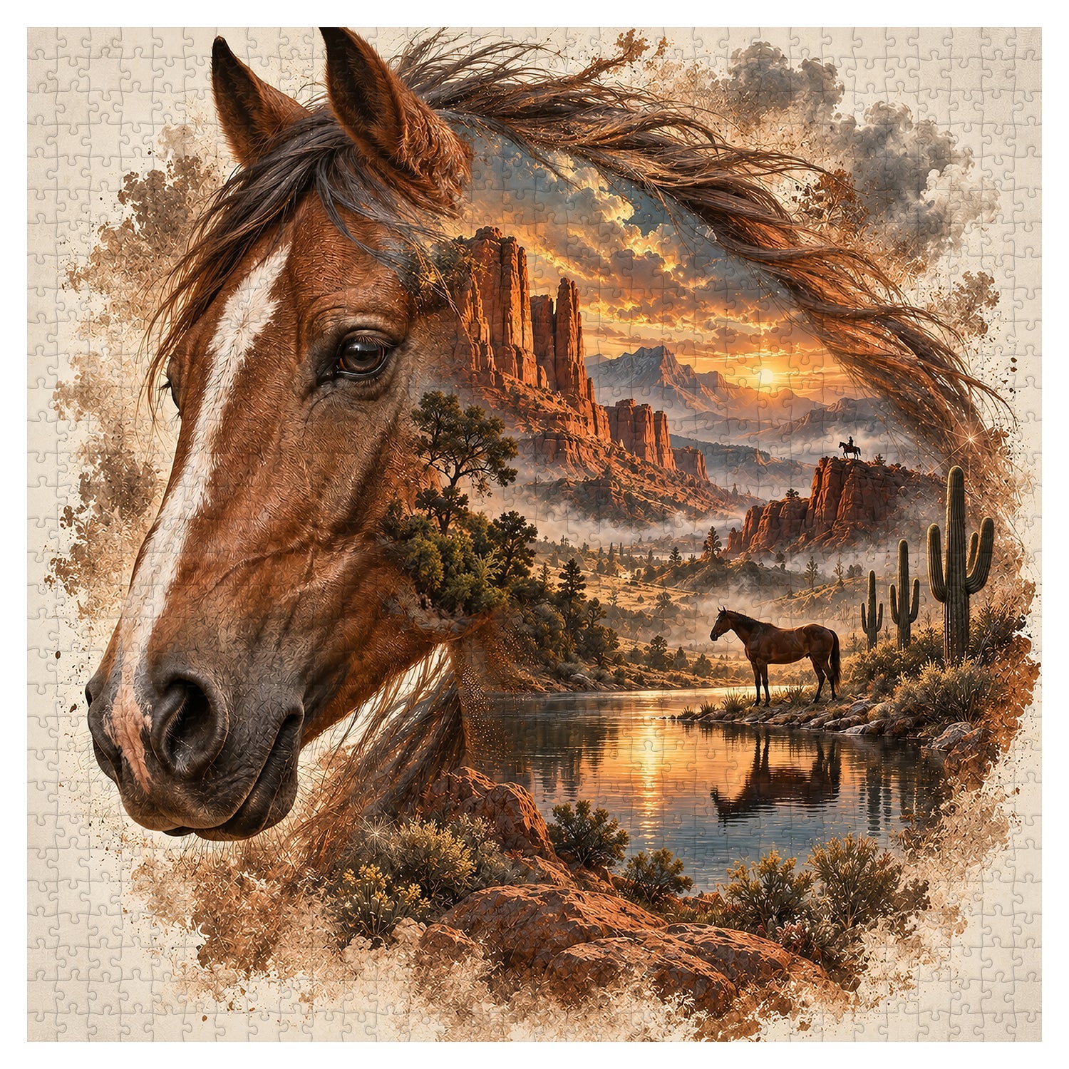 Frontier Soul Jigsaw Puzzle 1000 Piece
