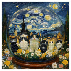 Cats Crystal Ball Jigsaw Puzzle 1000 Pieces