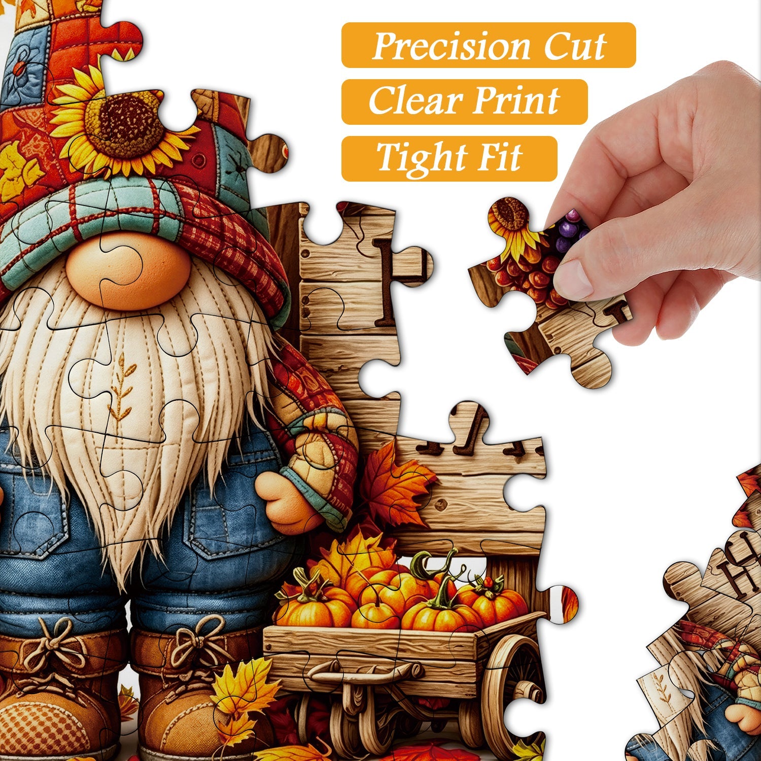 Quilted Fall Jigsaw Puzzle 1000 Pieces