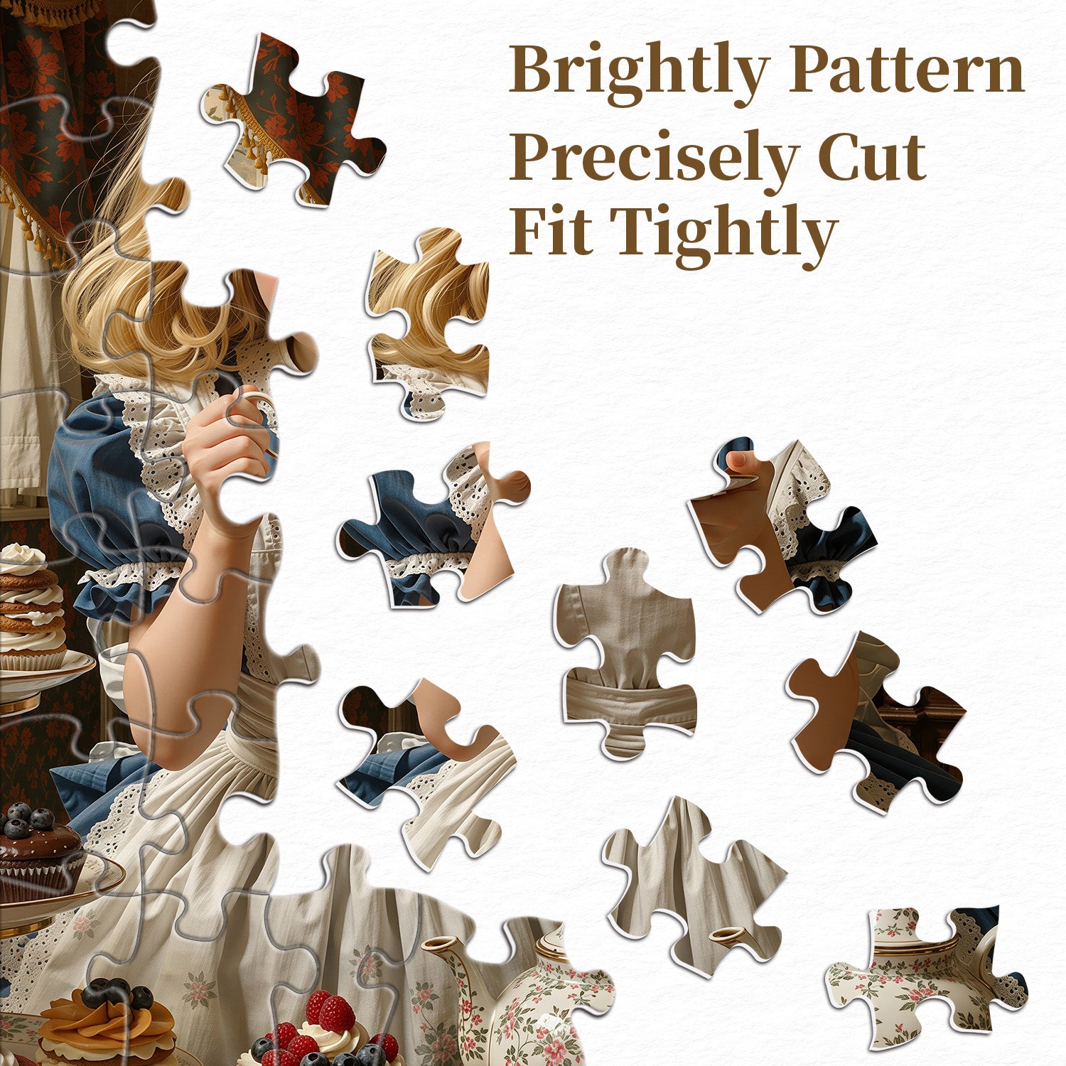 Fancy Tea Party Jigsaw Puzzle 1000 Piece
