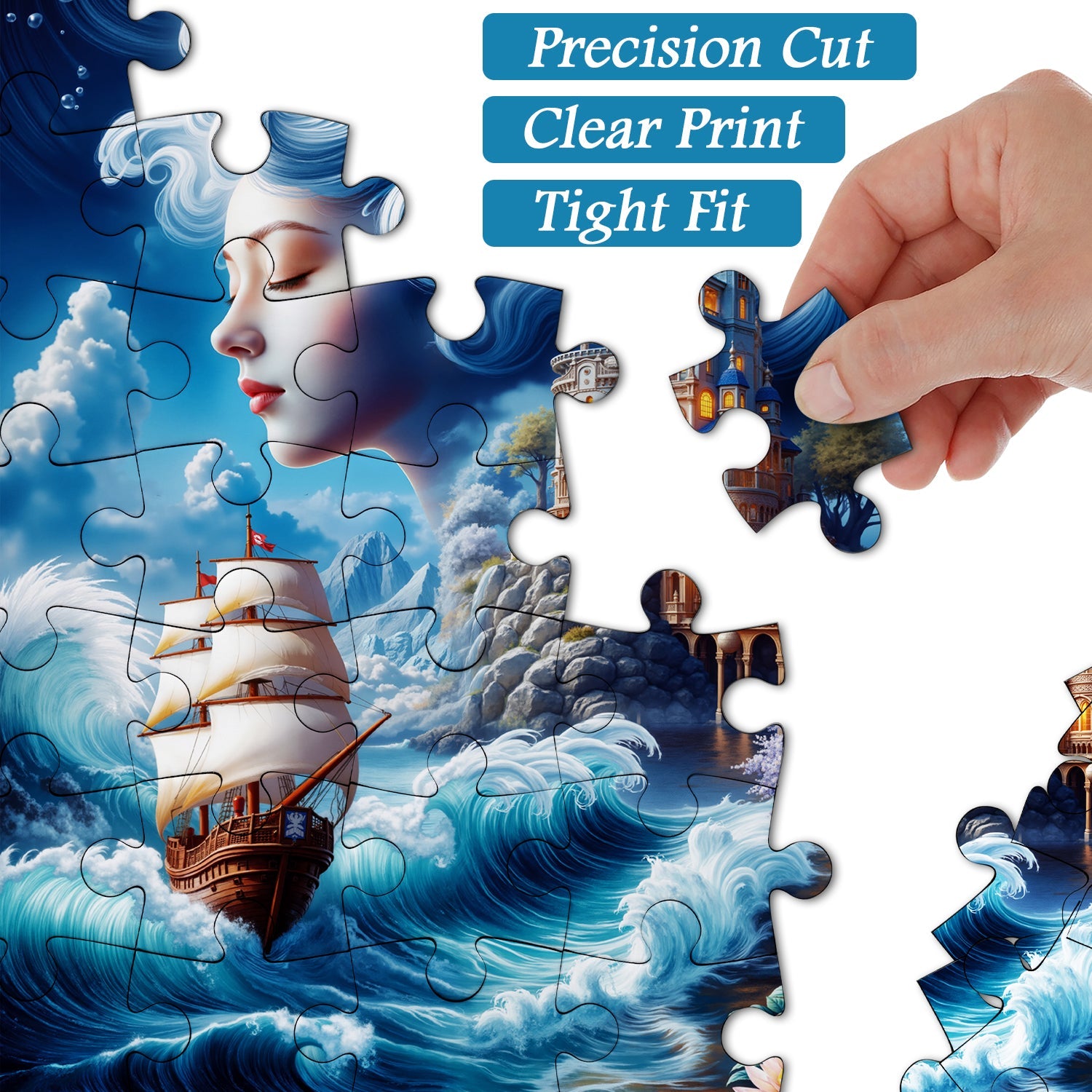 Ocean Muse Jigsaw Puzzle 1000 Pieces