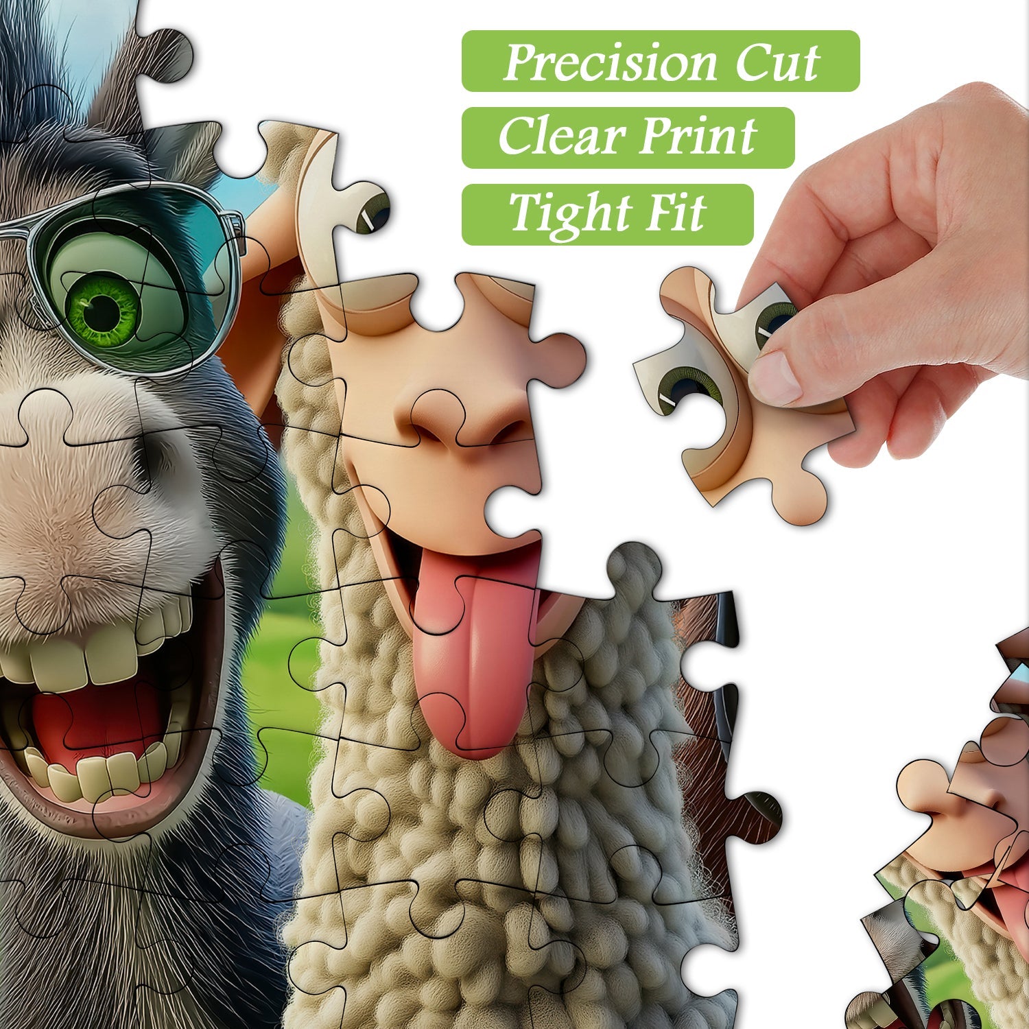 Laughing Ranch Jigsaw Puzzle 1000 Pieces