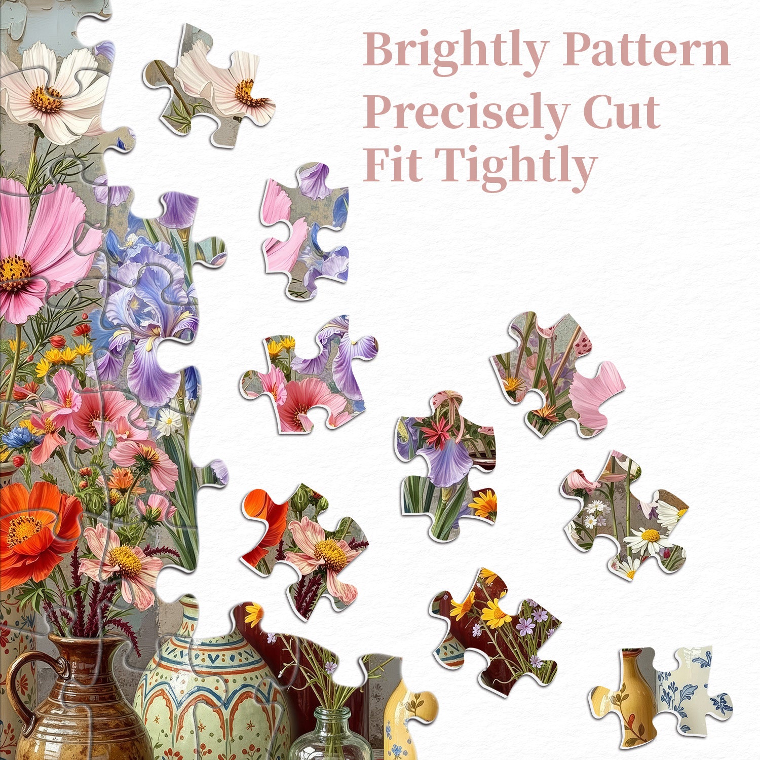 Wall’s Potted Blooms Jigsaw Puzzle 1000 Piece