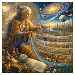 Weaver of Ages Jigsaw Puzzle 1000 Piece