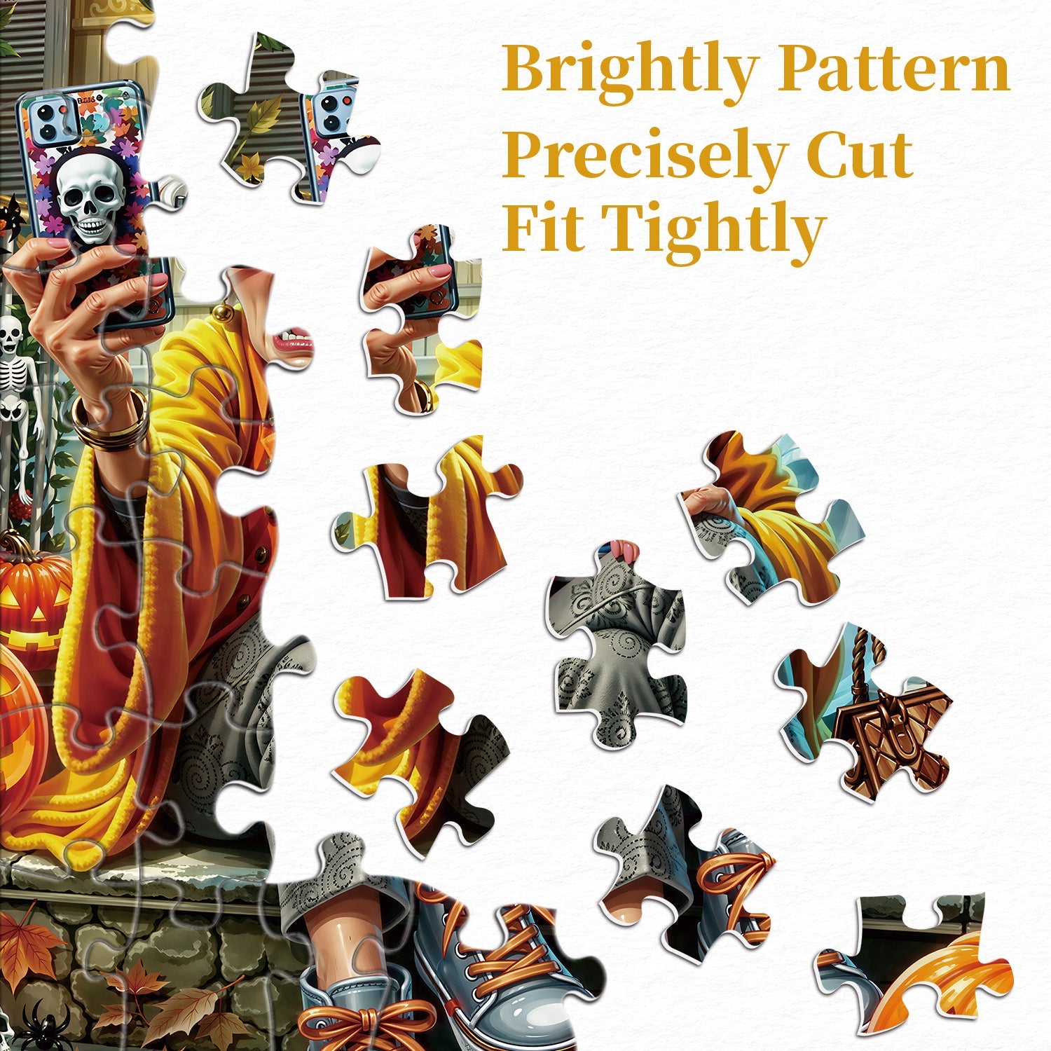 Puzzle selfie effrayant de 1000 pièces