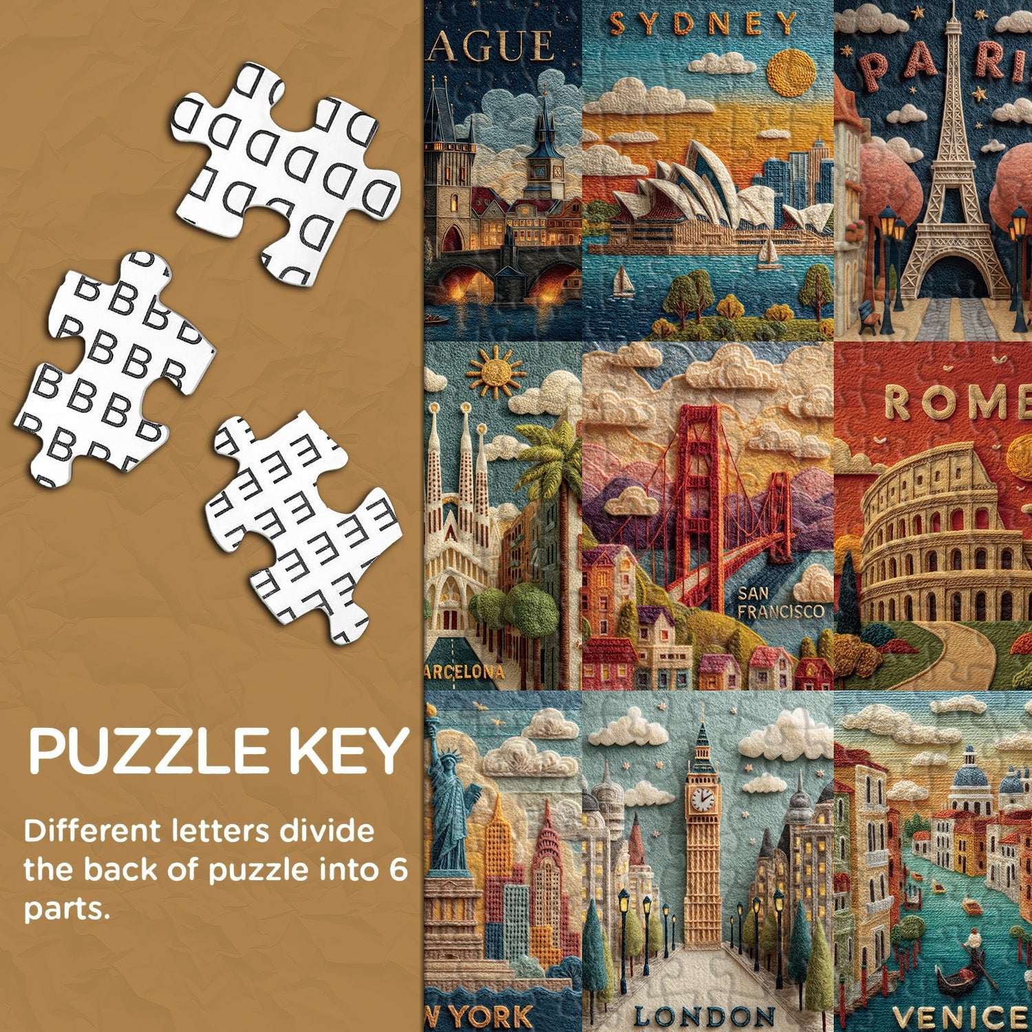 Art Travel Jigsaw Puzzle 1000 Piece
