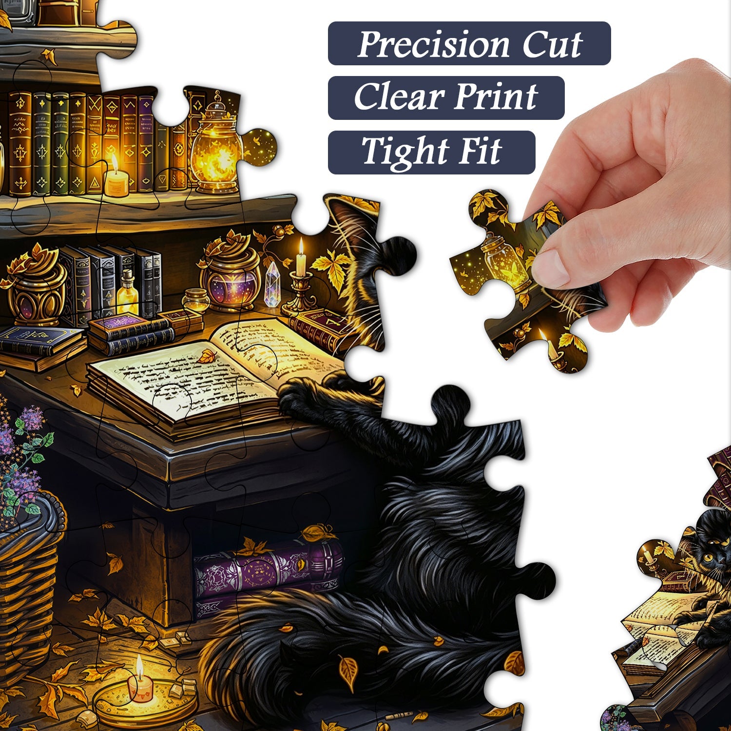 Nocturnal Scholar Jigsaw Puzzle 1000 Piece