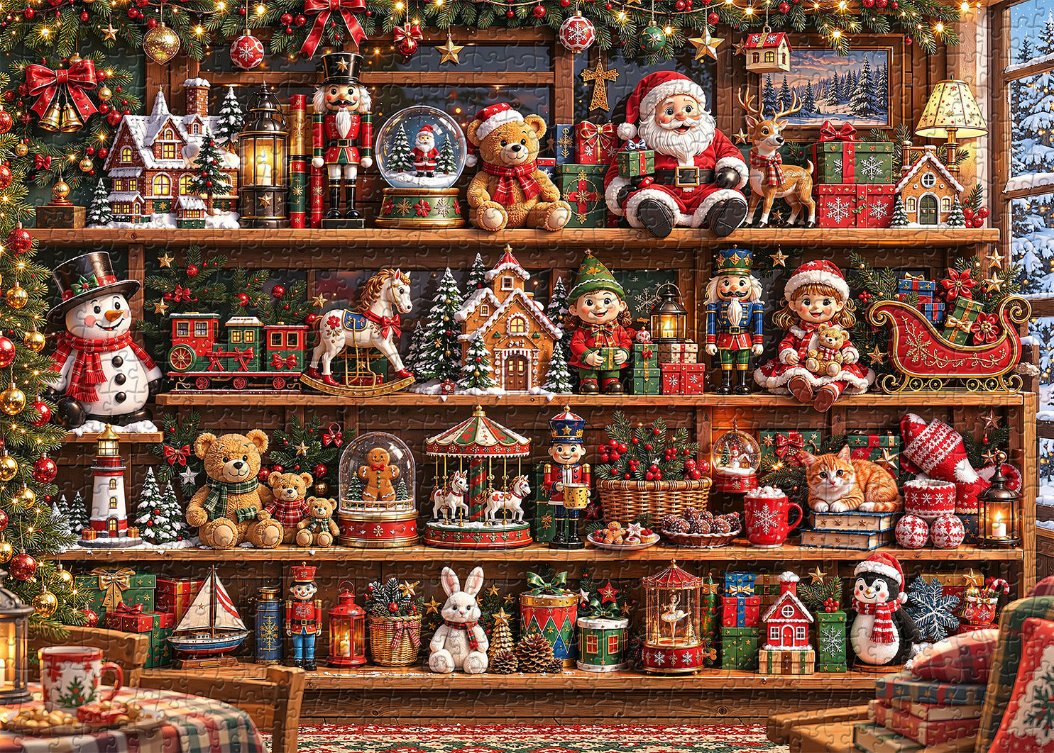Toy Shelf Jigsaw Puzzle 1000 Piece