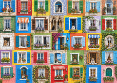 Vibrant Window Life Jigsaw Puzzle 1000 Piece