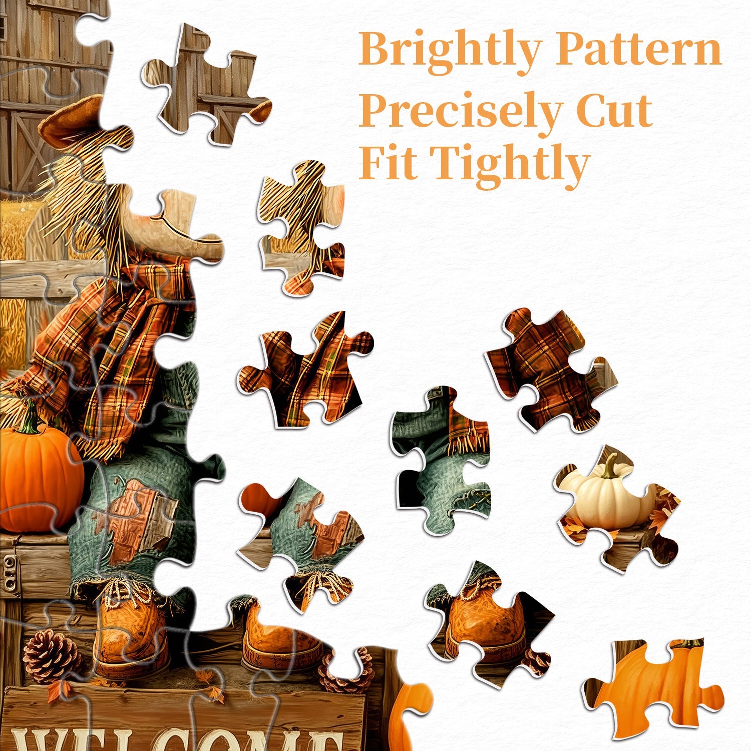 Scarecrow’s Harvest Jigsaw Puzzle 1000 Pieces