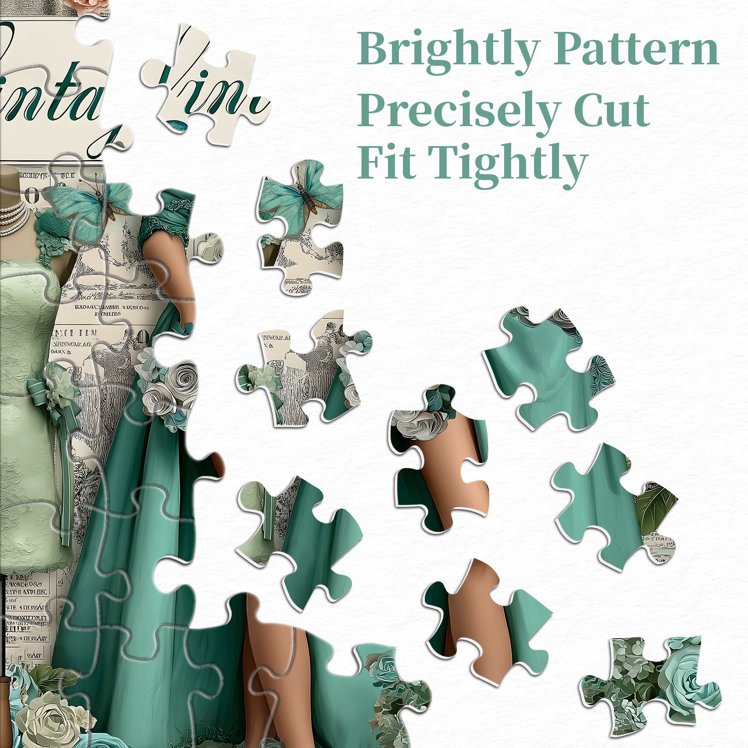 Vintage Elegance Jigsaw Puzzle 1000 Pieces