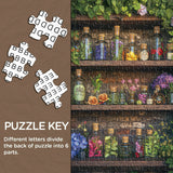 Whimsy Bottled Jigsaw Puzzles 1000 Piece