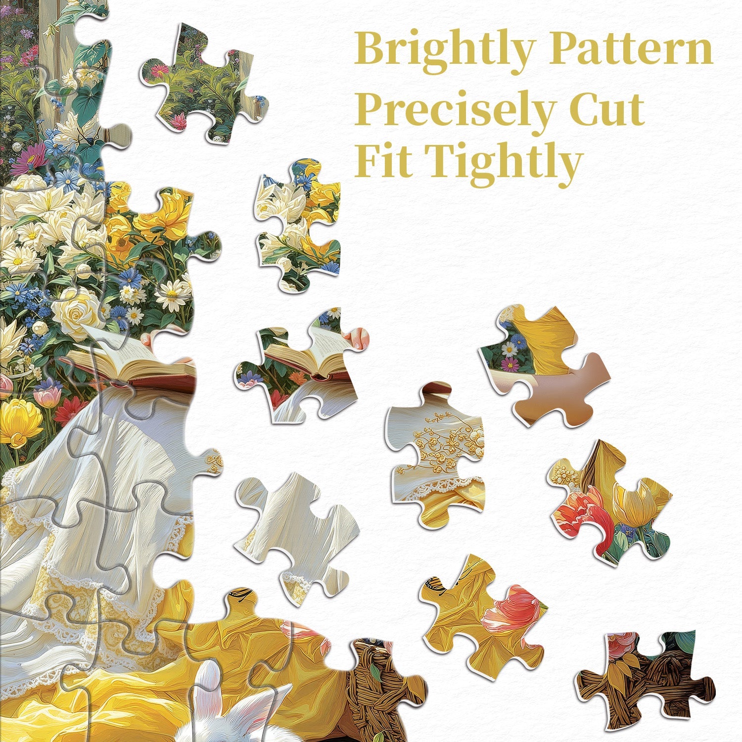 Maiden’s Garden Read Jigsaw Puzzle 1000 Pieces