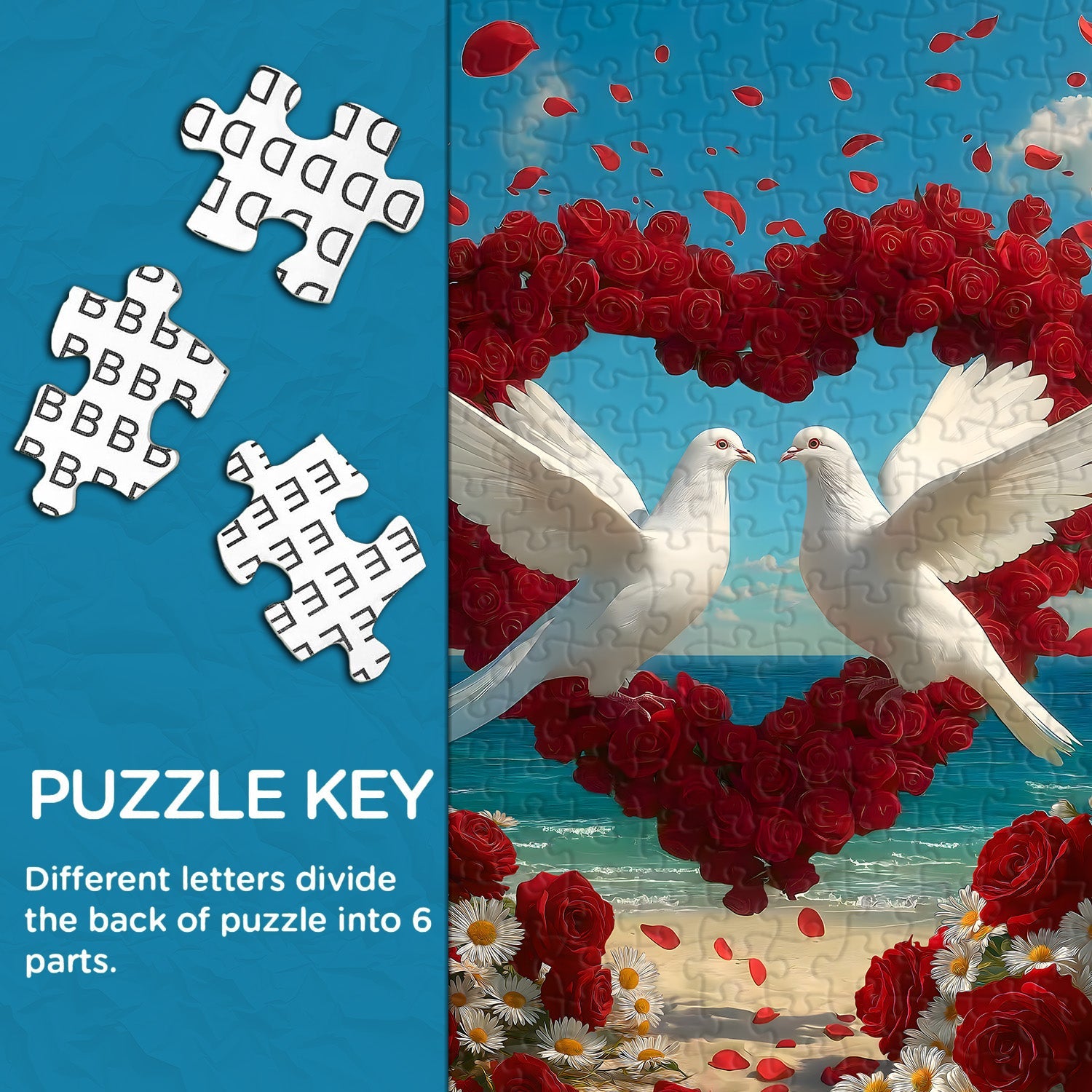 Love And Peace Jigsaw Puzzle 1000 Pieces