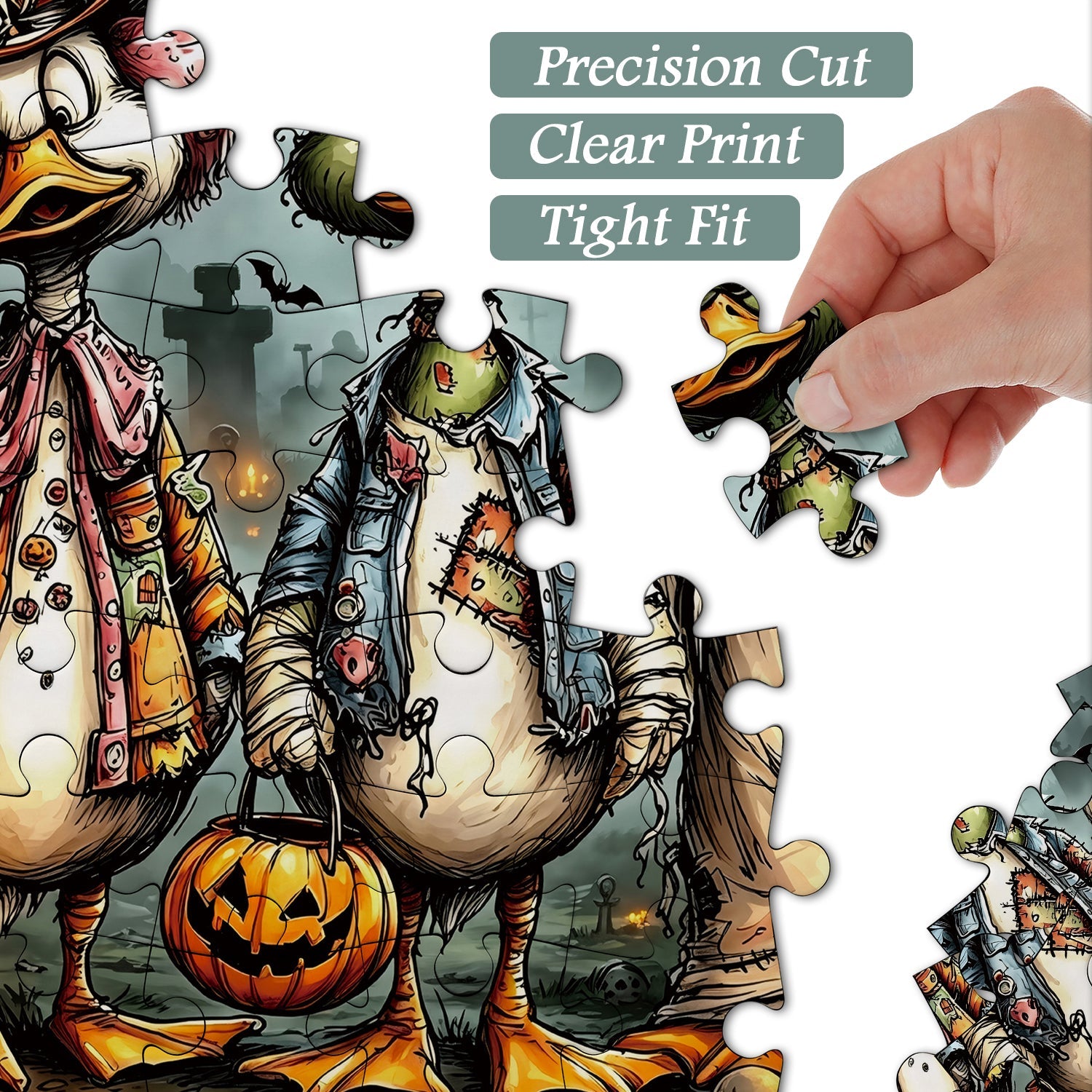 Macabre Ducks Jigsaw Puzzle 1000 Pieces