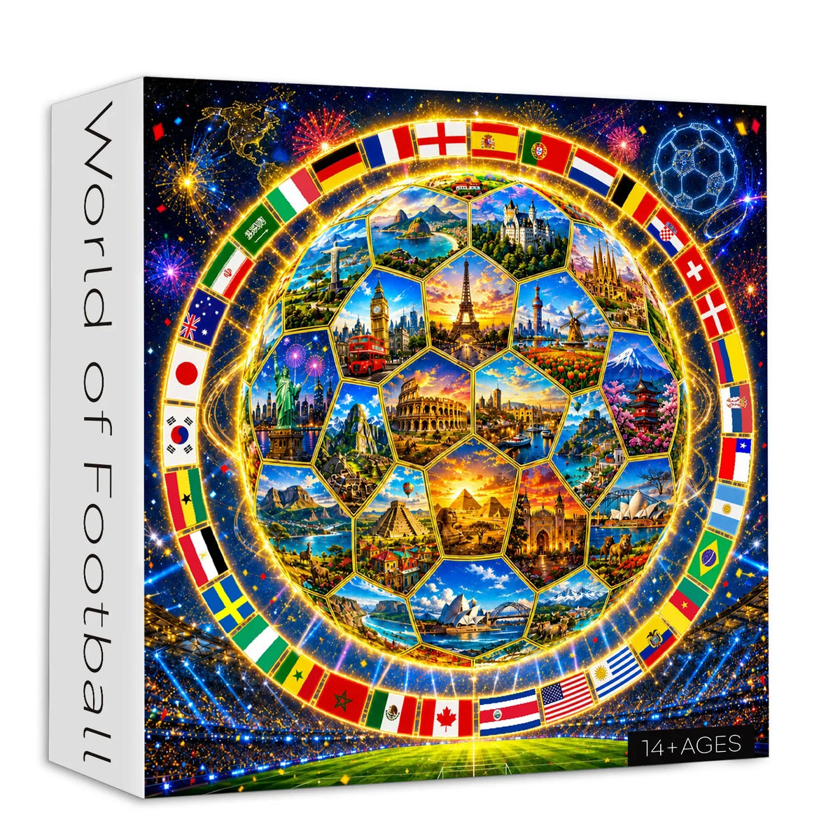 World of Football Jigsaw Puzzle 1000 Piece