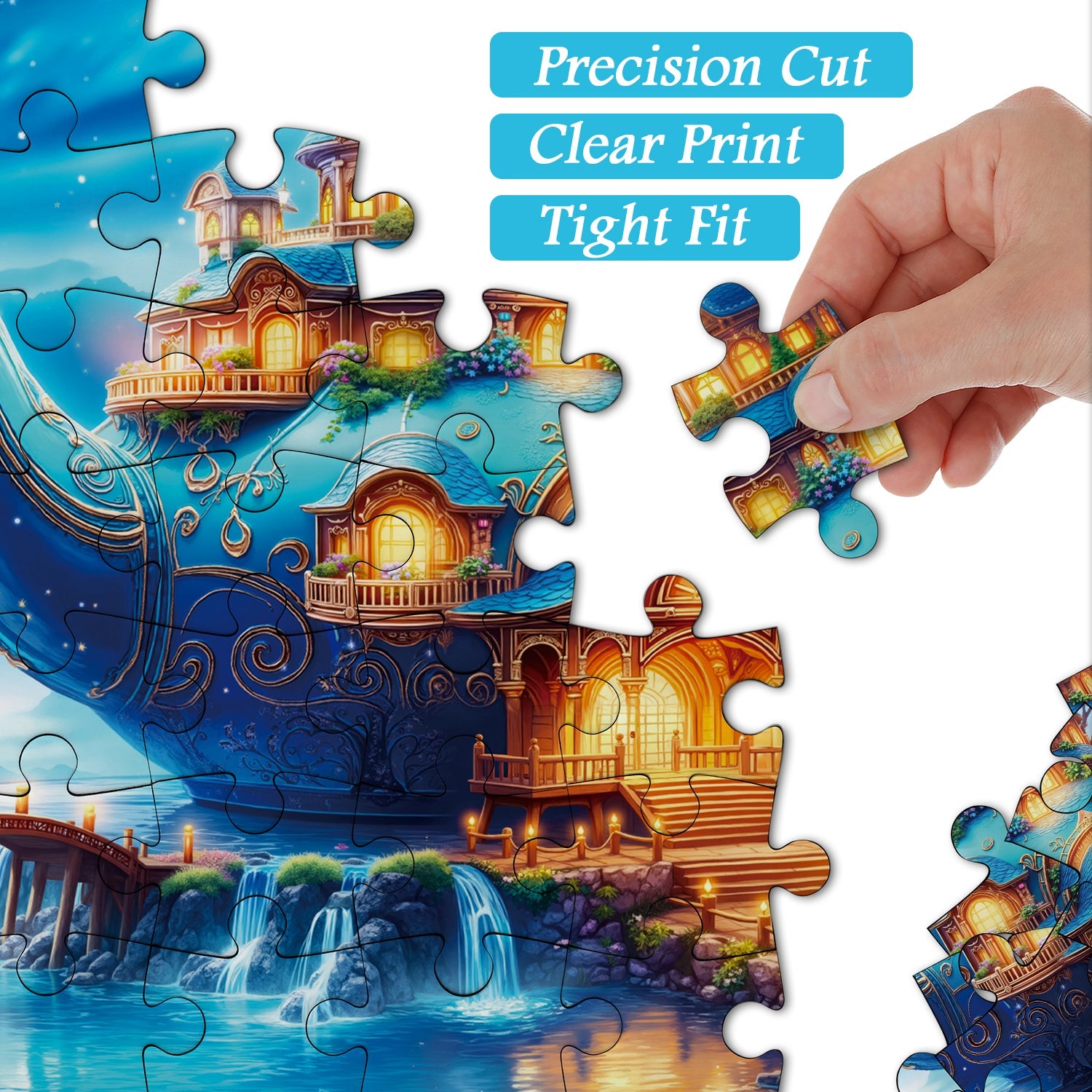 Teapot Wonderland Jigsaw Puzzle 1000 Pieces