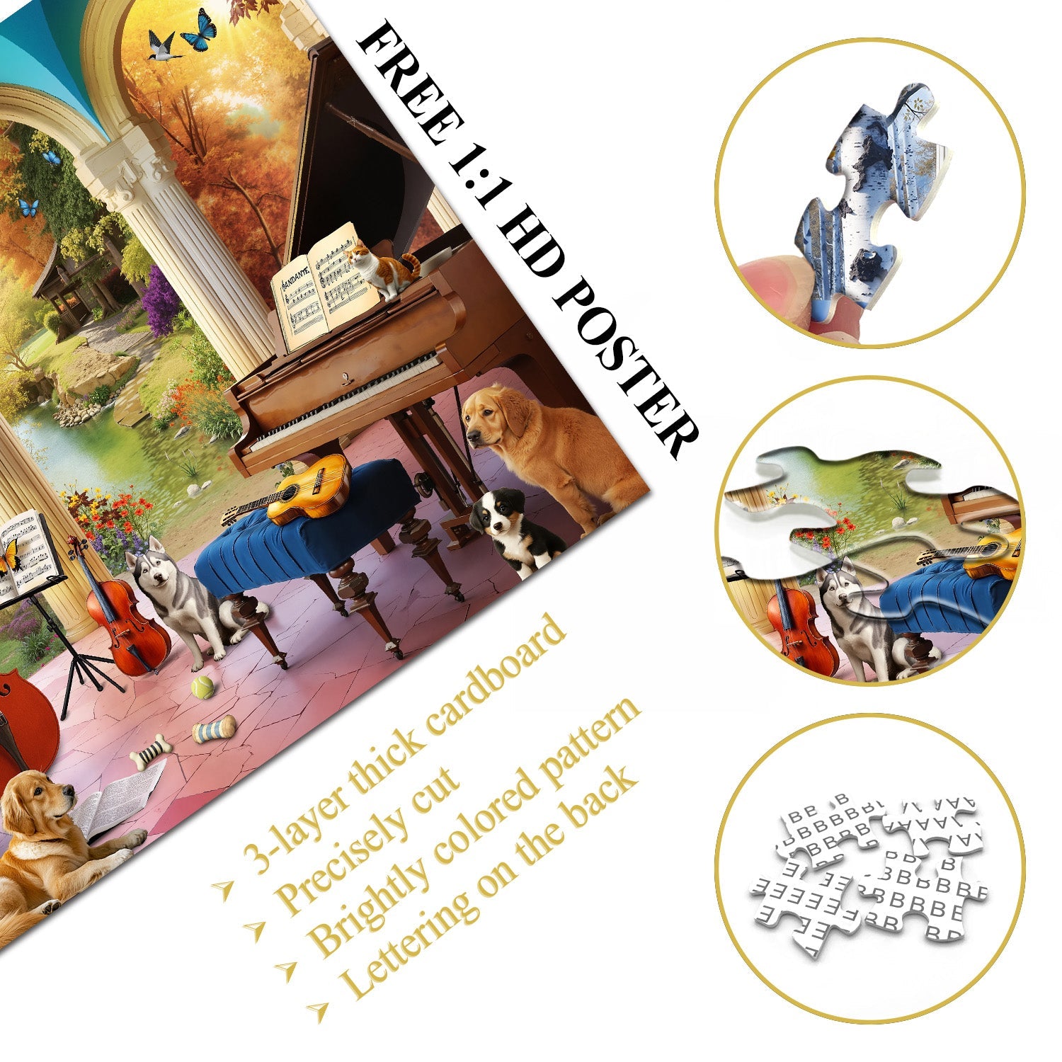 Seasons Chamber Jigsaw Puzzle 1000 Pieces