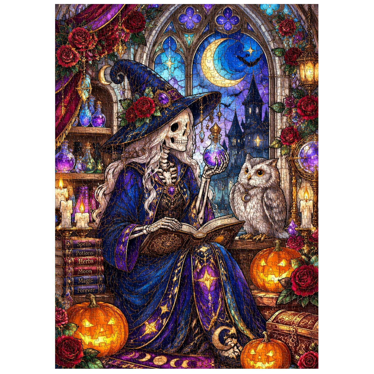 Gothic Potion Hour Jigsaw Puzzle 1000 Piece