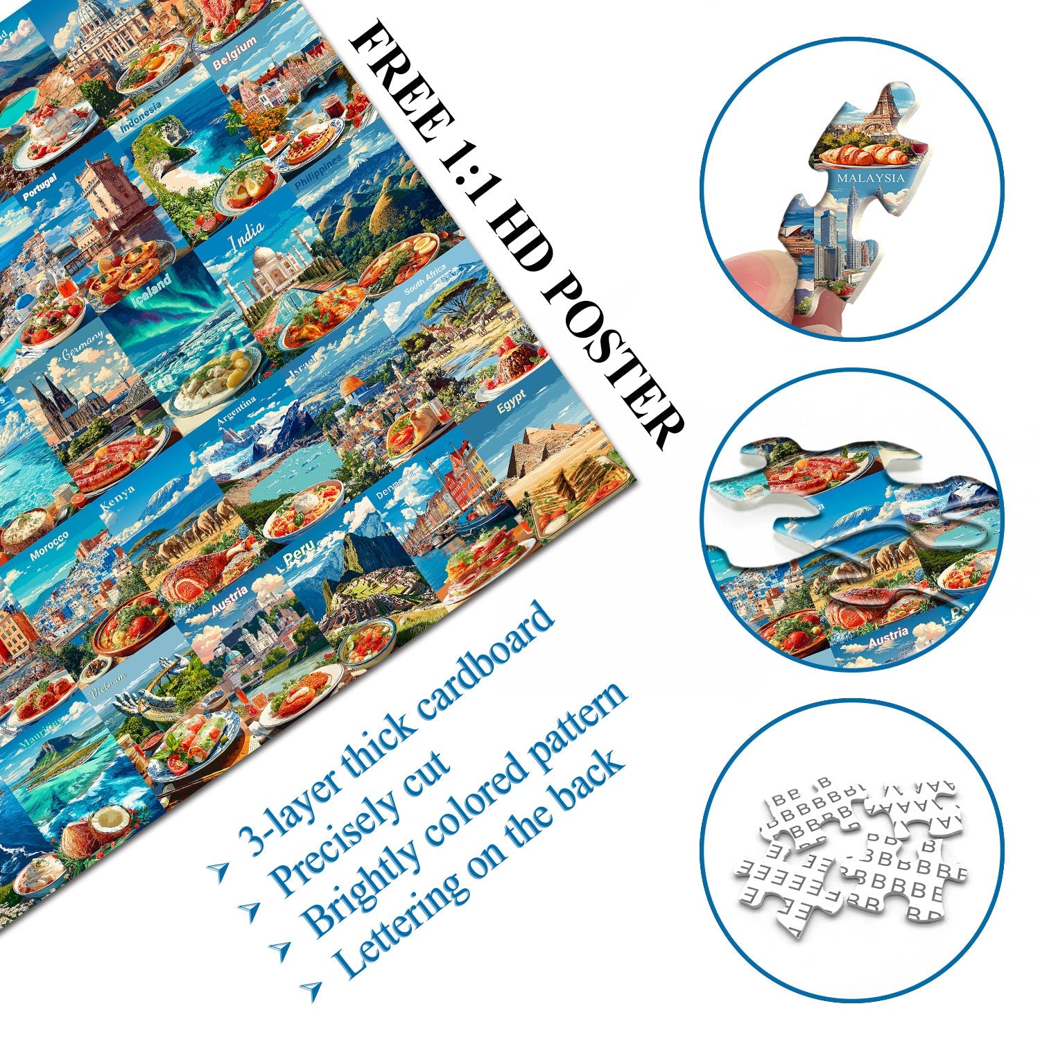 Global Impression Jigsaw Puzzle 1000 Piece