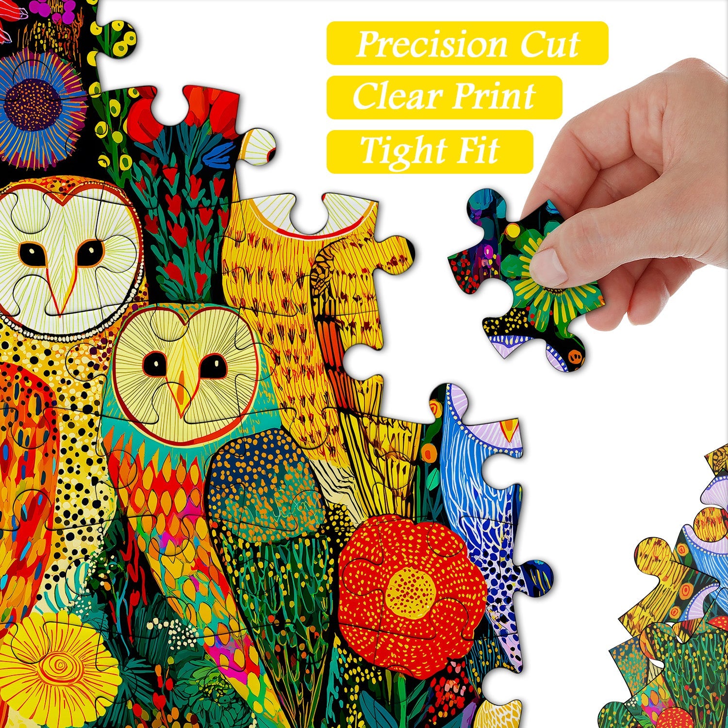 Garden Owls Jigsaw Puzzle 1000 Pieces