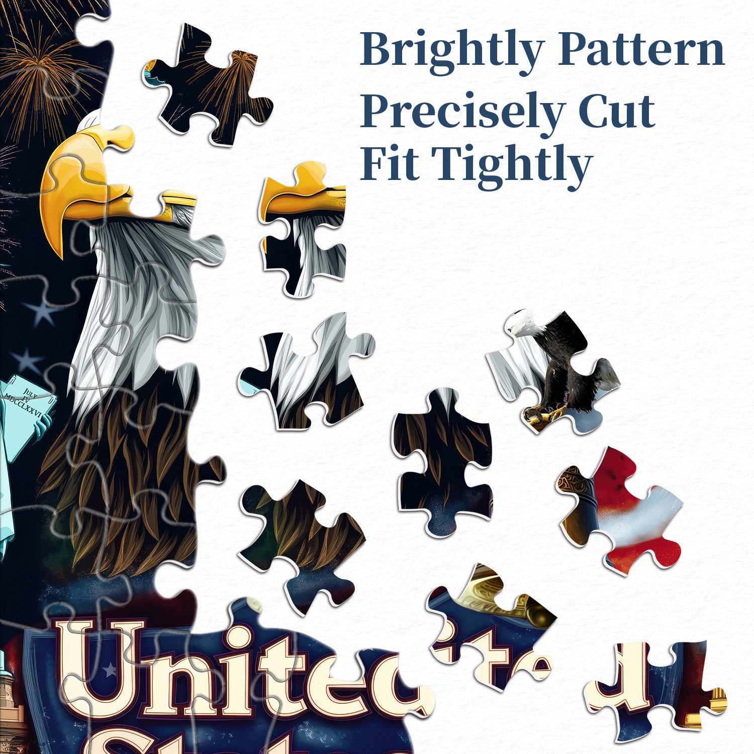 Stars and Stripes Forever Jigsaw Puzzle 1000 Pieces