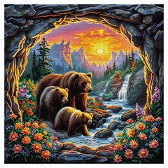 Mountain Bears Jigsaw Puzzle 1000 Pieces