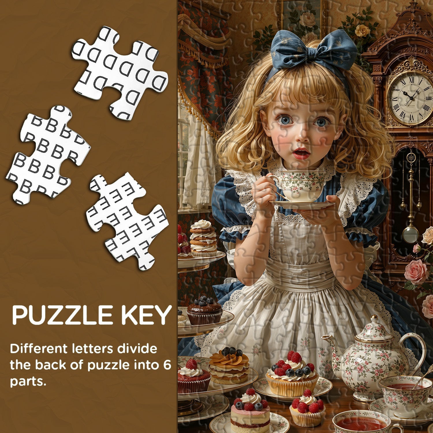 Fancy Tea Party Jigsaw Puzzle 1000 Piece